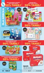 Gazetka promocyjna Netto - Od Poniedziałku - Gazetka - ważna od 23.05 do 23.05.2026 - strona 30 - produkty: HiPP, Ser, Mus, Mleko w proszku, Majtki, BoboVita, Huggies, Kubuś, Deser, Pieluchomajtki, Mleko, BEBILON