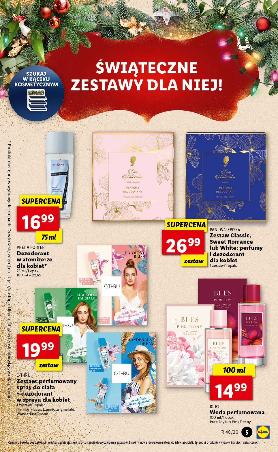 Gazetka promocyjna Lidl - Piękno w prezencie - ważna 14.12 do 24.12.2020 - strona 5