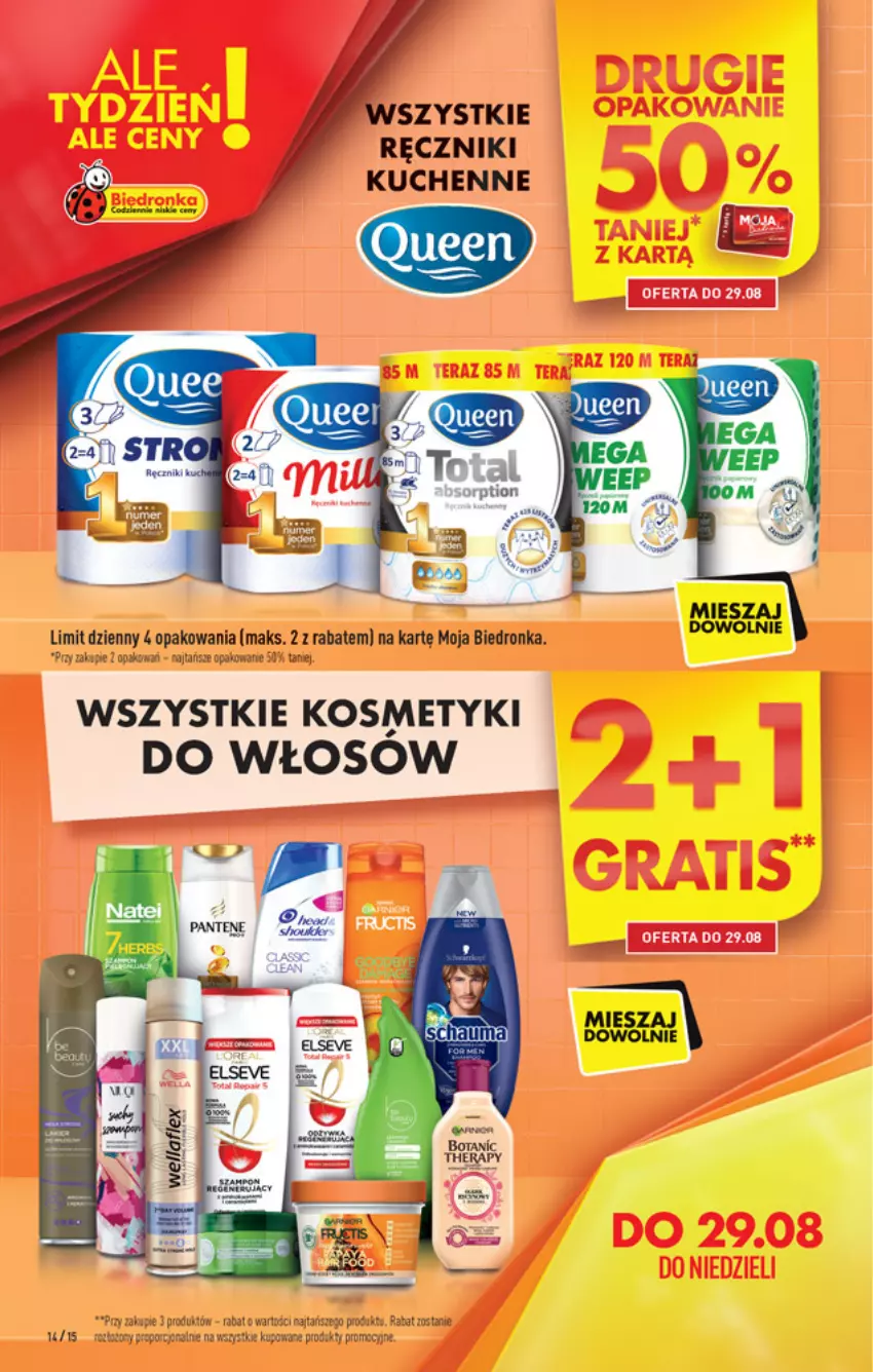 Gazetka promocyjna Biedronka - W tym tygodniu - ważna 26.08 do 01.09.2021 - strona 14 - produkty: Ręcznik