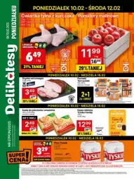 Gazetka promocyjna Delikatesy Centrum - NOWA GAZETKA Delikatesy Centrum od 10 lutego! 10-16.02.2025 - Gazetka - ważna od 16.02 do 16.02.2025 - strona 1 - produkty: Piwo, Piec, Kurczak, Tchibo, Gra, Parówki, Kawa mielona, Kawa, Tyskie, Szynka, Tarczyński, Kasia, Fa