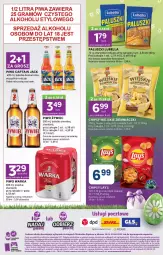 Gazetka promocyjna Stokrotka - Stokrotka Express - Gazetka - ważna od 22.04 do 22.04.2025 - strona 5 - produkty: Piwo, Lubella, Warzywa, Bell, Chipsy, O nas, Warka, Owoce, Bella, Wagi, Masło, Captain Jack, Mięso, Fa