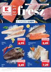 Gazetka promocyjna Kaufland - Kaufland - Gazetka - ważna od 18.02 do 18.02.2026 - strona 1 - produkty: Halibut, Sos, Tusz, Sandacz filet, Pstrąg, Dorsz, Sandacz, Pstrąg łososiowy