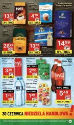 Gazetka promocyjna Delikatesy Centrum - NOWA GAZETKA Delikatesy Centrum od 27 czerwca! 27.06-3.07.2024 - Gazetka - ważna od 03.07 do 03.07.2024 - strona 29 - produkty: Tchibo, Nałęczowianka, Sok, Rum, Mus, Gin, Kawa ziarnista, Brit, Kawa mielona, Kawa, Coca-Cola, Leon, Cappuccino, Jacobs, Woda, Herbata, Napój, Hortex
