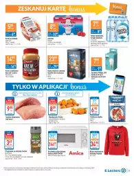 Gazetka promocyjna E Leclerc - Gazetka - ważna od 12.12 do 12.12.2021 - strona 31 - produkty: Mandarynki, Por, BIC, Danone, Philips, Szynka wieprzowa, Kawa mielona, Kawa, Coca-Cola, Actimel, Szynka, Talerz, Kuchenka mikrofalowa, Morliny, Krem orzechowy, Lavazza, Woda mineralna, Bluza, Amica, Woda, Kamis, Kiełbasa, Kiełbasa śląska, Fa