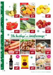 Gazetka promocyjna Carrefour - Gazetka Carrefour Okazje grudnia - Gazetka - ważna od 31.12 do 31.12.2021 - strona 12 - produkty: Mandarynki, Cebula, Papryka, Ogórek, Cytryny, Ananas, Ziemniaki, Siatka, Buraki, Jabłka