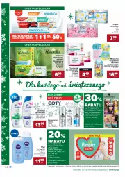 Gazetka promocyjna Carrefour - Gazetka Carrefour Okazje grudnia - Gazetka - ważna od 31.12 do 31.12.2021 - strona 24 - produkty: Makijaż, Płyn do kąpieli, Naturell, Pampers, Papier, Pieluchy, Dezodorant, Majtki, Adidas, Schwarzkopf, Papier toaletowy, Venus, Cleanic, Chusteczki, Szampon, Podpaski, Foxy, Pieluchomajtki, Nivea Baby, Wkładki, Nivea, Naturella