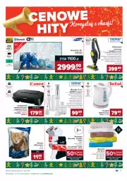 Gazetka promocyjna Carrefour - Gazetka Carrefour Okazje grudnia - Gazetka - ważna od 31.12 do 31.12.2021 - strona 7 - produkty: Puma, Odkurzacz, Top, Sok, Noż, Miarka, Blender, Czajnik elektryczny, Czajnik, Szczotka, Karp, Tefal, Ręcznik, Urządzenie wielofunkcyjne, Canon, Samsung, Zelmer, Telewizor, Fa