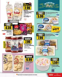 Gazetka promocyjna Topaz - Gazetka - Gazetka - ważna od 17.07 do 17.07.2024 - strona 15 - produkty: Sałatka, Pierogi, Makaron, Top, Sos, Ser, Mus, SEKO, Kawa, Sałat, Tuńczyk, Olej, Olma, Lisner