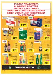 Gazetka promocyjna Carrefour - Gazetka Szalona 5 Carrefour Tarnów - Gazetka - ważna od 13.08 do 13.08.2022 - strona 12 - produkty: Piwa, Piwo, Piec, Por, Gra, Somersby, Tyskie, Desperados, Carlsberg, Harnaś, Lech Premium