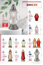 Gazetka promocyjna Makro - [Oferta specjalna] Znicze i kompozycje kwiatowe - Gazetka - ważna od 18.10 do 18.10.2021 - strona 4 - produkty: Ser, Stek, Szpic, Znicz
