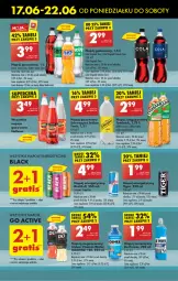 Gazetka promocyjna Biedronka - Od poniedzialku - Gazetka - ważna od 22.06 do 22.06.2024 - strona 51 - produkty: Gin, Gra, Napój energetyczny, Coca-Cola, Napoje, Lack, Tiger, Schweppes, Hellena, Napój gazowany, Tymbark, Fanta, Sprite, Napój, Mięta, Magnez, Fa
