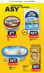 Gazetka promocyjna Netto - Artykuły spożywcze - Gazetka - ważna od 27.08 do 27.08.2023 - strona 2 - produkty: Twaróg, Big Milk, Kawa, Lody, Algida, Twaróg półtłusty, Lavazza, Delma, LG