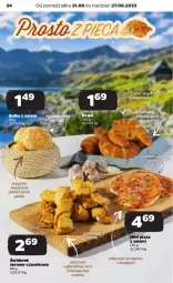 Gazetka promocyjna Netto - Artykuły spożywcze - Gazetka - ważna od 27.08 do 27.08.2023 - strona 24 - produkty: Ser, Salami, Pizza, Rogal, Bułka