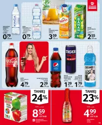 Gazetka promocyjna Selgros - Oferta spożywcza - Gazetka - ważna od 05.01 do 05.01.2022 - strona 15 - produkty: Sok pomarańczowy, Sok, Primavera, Coca-Cola, Napoje, Pepsi, Sok jabłkowy, Tiger, Prima, Oshee, Owoce, Woda, Napój, Hortex