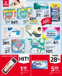 Gazetka promocyjna Selgros - Oferta spożywcza - Gazetka - ważna od 05.01 do 05.01.2022 - strona 20 - produkty: Rum, Gin, Pampers, Papier, Worki na śmieci, Majtki, Papier toaletowy, Ręcznik, Rolki, Mola, Chusteczki, Worki na śmiec, Gillette, Foxy, Pieluchomajtki