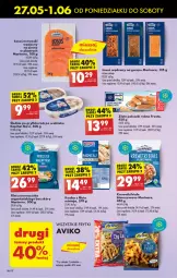 Gazetka promocyjna Biedronka - Od poniedzialku - Gazetka - ważna od 01.06 do 01.06.2024 - strona 30 - produkty: Frosta, Sos, Gry, Paluszki rybne, Krewetki, Mintaj, Frytki, HP