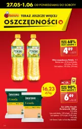 Gazetka promocyjna Biedronka - Od poniedzialku - Gazetka - ważna od 01.06 do 01.06.2024 - strona 4 - produkty: Ser, Tera, Olej rzepakowy, Gouda, Olej