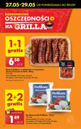 Gazetka promocyjna Biedronka - Od poniedzialku - Gazetka - ważna od 01.06 do 01.06.2024 - strona 8 - produkty: Mozzarella, Ser, Lody, Boczek, Grill, Fa