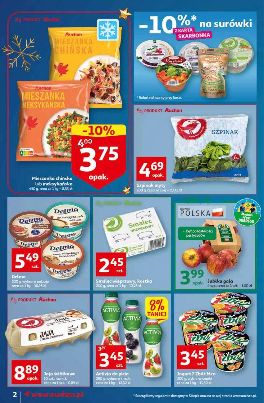 Gazetka promocyjna Auchan - Gazetka Koszyk Oszczędności Moje Auchan - ważna 10.11 do 16.11.2022 - strona 2 - produkty: Gala, Jabłka, Koc