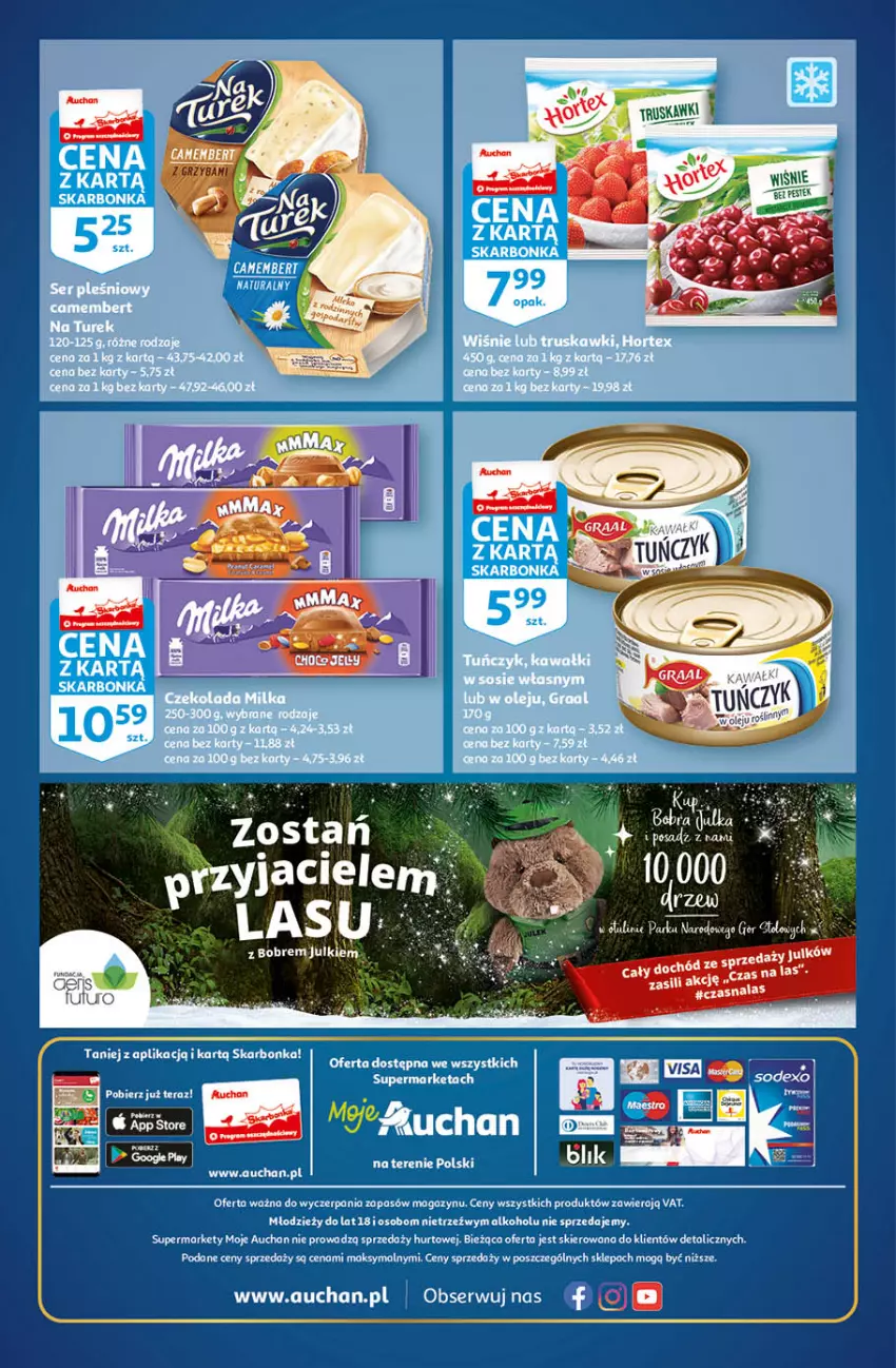 Gazetka promocyjna Auchan - Gazetka Koszyk Oszczędności Moje Auchan - ważna 10.11 do 16.11.2022 - strona 4 - produkty: Ser, Stek, Tera