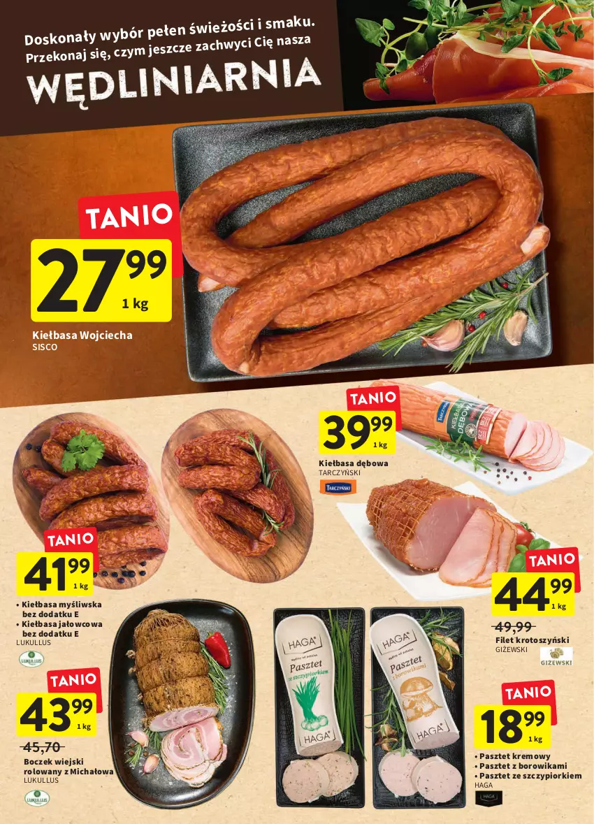 Gazetka promocyjna Intermarche - Dzien matki - ważna 25.05 do 01.06.2022 - strona 20 - produkty: Boczek, Kiełbasa, Pasztet, Tarczyński