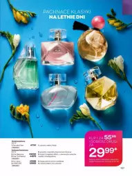 Gazetka promocyjna Avon - lipiec - Gazetka - ważna od 31.07 do 31.07.2022 - strona 107 - produkty: Woda perfumowana, Bursztyn, Perfum, Woda toaletowa, Woda, Melon