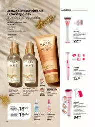 Gazetka promocyjna Avon - lipiec - Gazetka - ważna od 31.07 do 31.07.2022 - strona 174 - produkty: Top, Inka, Golarka, LANA, Szynka, Haczyk, Bateria, Maszynka, Maszynka do golenia, Olej, Fa