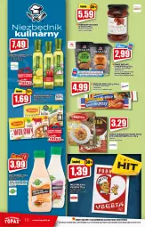 Gazetka promocyjna Topaz - Gazetka - Gazetka - ważna od 24.11 do 24.11.2021 - strona 10 - produkty: Kurczak, Kujawski, Top, Sos, Sok, Ryż, Brit, Spód do pizzy, Bulion, Winiary, Lion, Podravka, Bazyl, Bazylia, Vegeta, Kasza, Olej