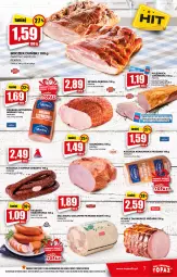 Gazetka promocyjna Topaz - Gazetka - Gazetka - ważna od 24.11 do 24.11.2021 - strona 7 - produkty: Top, Sos, Sok, Kiełbasa krakowska, Pekpol, Kiełbasa szynkowa, Salceson, Szynka, Pieprz, Morliny, Boczek, Kiełbasa, Olewnik, Ogonówka
