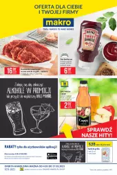 Gazetka promocyjna Makro - [Oferta promocyjna] Artykuły spożywcze - Gazetka - ważna od 17.05 do 17.05.2021 - strona 1 - produkty: Sos, Sok, Karkówka wieprzowa, Cappy, Grill, Nektar