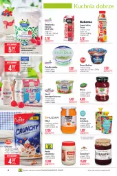 Gazetka promocyjna Makro - [Oferta promocyjna] Artykuły spożywcze - Gazetka - ważna od 17.05 do 17.05.2021 - strona 6 - produkty: Belriso, Jogurt naturalny, Ser, Jogurt, Kuchnia, Actimel, Dżem, Serek homogenizowany, Serek, Sezam, Miód, Deser, Jogurt pitny, Mleko