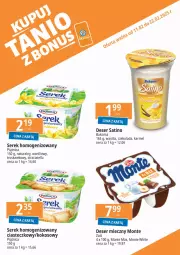 Gazetka promocyjna E Leclerc - Gazetka - ważna od 22.02 do 22.02.2025 - strona 3 - produkty: Deser mleczny, Ser, Piątnica, Zott, Serek homogenizowany, Serek, Czekolada, Deser, Kokos, Monte