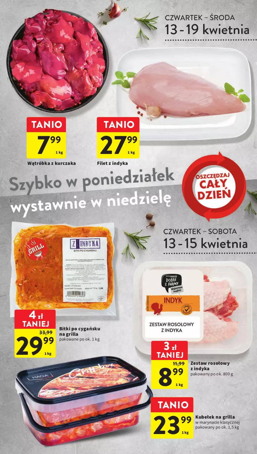 Gazetka promocyjna Intermarche - Gazetka Intermarche - ważna 12.04 do 19.04.2023 - strona 9 - produkty: Grill, Kurczak