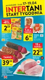 Gazetka promocyjna Intermarche - Gazetka Intermarche - Gazetka - ważna od 19.04 do 19.04.2023 - strona 30 - produkty: Mus, Salami, Bell, Madej Wróbel, Winiary, Czosnek, Szynka, Koreczki śledziowe