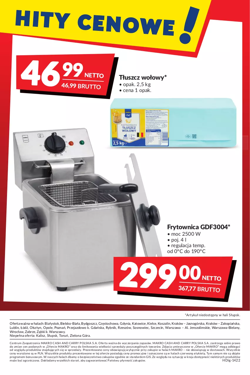 Gazetka promocyjna Makro - [Oferta promocyjna] Artykuły spożywcze i przemysłowe - ważna 28.06 do 11.07.2022 - strona 24 - produkty: Gra, Kosz, Piec, Rum, Sos, Szal, Tłuszcz wołowy