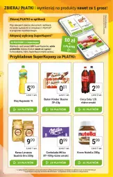 Gazetka promocyjna Stokrotka - Supermarket - Gazetka - ważna od 27.04 do 27.04.2022 - strona 6 - produkty: Nutella, Kujawski, Kinder Bueno, Kawa, Czekolada, Baton, Lavazza, Olej, Kinder, Milka, HP