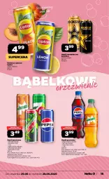Gazetka promocyjna Netto - Od Czwartku - Gazetka - ważna od 28.06 do 28.06.2026 - strona 15 - produkty: Napój energetyczny, Mirinda, Pepsi, Lipton, Napój gazowany, Herbata, Napój