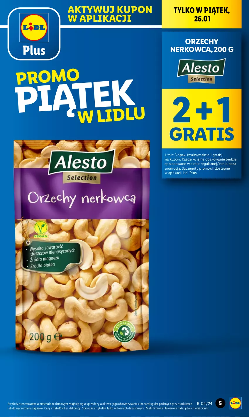 Gazetka promocyjna Lidl - GAZETKA - ważna 25.01 do 28.01.2024 - strona 5 - produkty: Gra, Olej