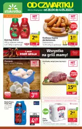 Gazetka promocyjna Stokrotka - Market - Gazetka - ważna od 04.05 do 04.05.2022 - strona 1 - produkty: Piwa, Piwo, Piec, Ketchup, Gra, Pepsi max, Karkówka wieprzowa, Pepsi, Kotlin, Grill, Napój, Kiełbasa, Kiełbasa śląska