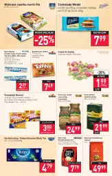 Gazetka promocyjna Stokrotka - Market - Gazetka - ważna od 04.05 do 04.05.2022 - strona 7 - produkty: Ciastka, Nescafé, Cukier, Kawa ziarnista, Dallmayr, Kawa mielona, Kawa, Bounty, Jacobs Krönung, Twix, Snickers, Lack, Tetley, Torba, Czekolada, Mars, Toffifee, Baton, Cukierki, Jacobs, Herbata, Nimm2