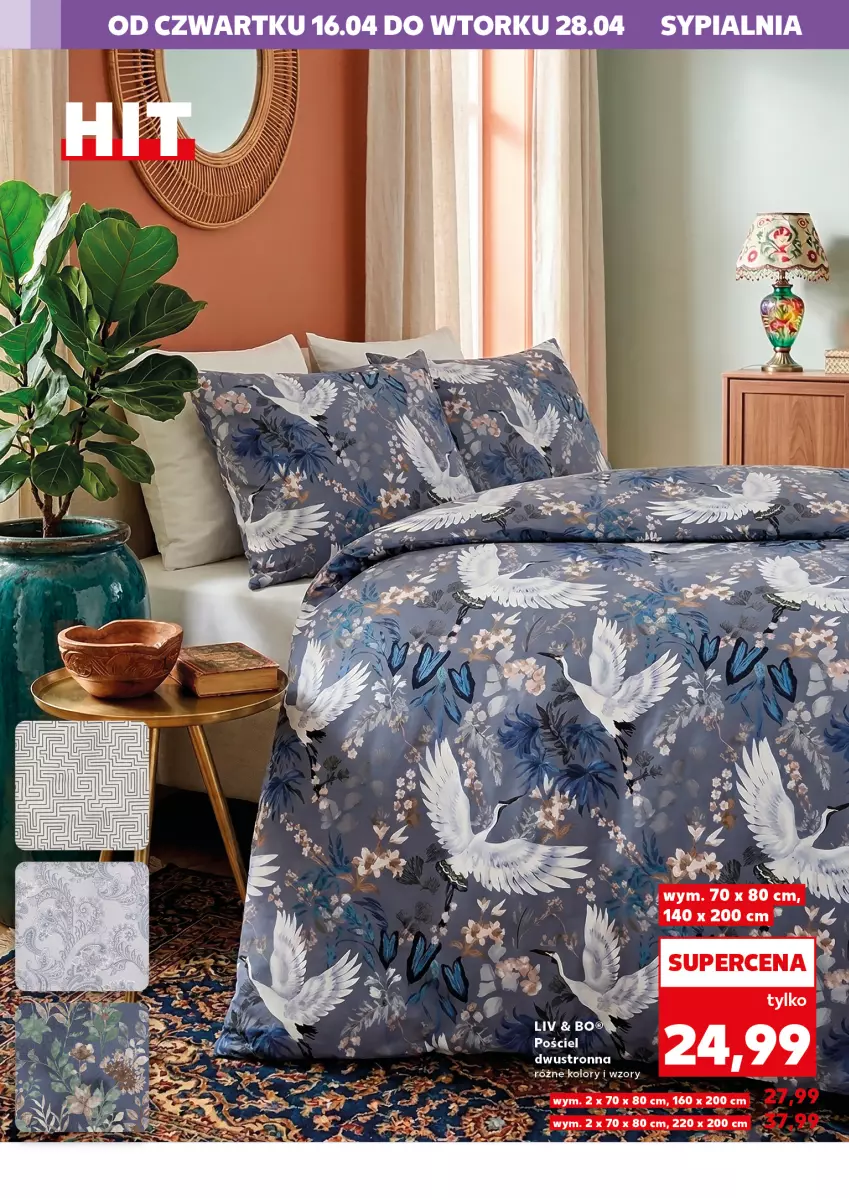 Gazetka promocyjna Kaufland - Kaufland - ważna 16.04 do 28.04.2026 - strona 4 - produkty: Botki, Pościel, Pościel dwustronna, Sypialnia