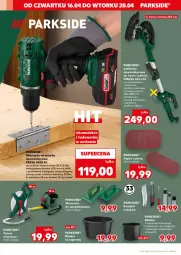 Gazetka promocyjna Kaufland - Kaufland - Gazetka - ważna od 28.04 do 28.04.2026 - strona 14 - produkty: Parkside, Teleskop, Noż, Papier, Warka, Taśma miernicza, Szlifierka, Papier ścierny, Akumulator