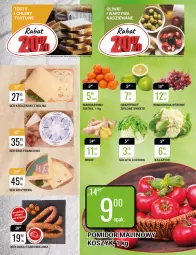 Gazetka promocyjna Bi1 - Pod Twoje drzwi - Gazetka - ważna od 01.02 do 01.02.2022 - strona 3 - produkty: Mandarynki, Kalafior, Warzywa, Ser, Gra, Sałata lodowa, Królewski, Oliwki, Kosz, Siatka, Sałat, Pomidor malinowy