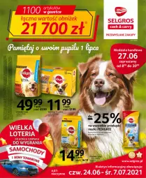 Gazetka promocyjna Selgros - Oferta spożywcza - Gazetka - ważna od 07.07 do 07.07.2021 - strona 1 - produkty: Fortuna, Mięta, Pedigree, LG