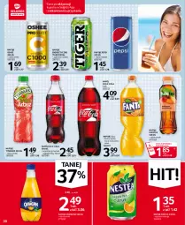 Gazetka promocyjna Selgros - Oferta spożywcza - Gazetka - ważna od 07.07 do 07.07.2021 - strona 20 - produkty: Gin, Coca-Cola, Napoje, Pepsi, Tiger, Tymbark, Oshee, Fanta, Sprite, Napój, Nestea, LG, Fa