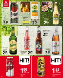 Gazetka promocyjna Selgros - Oferta spożywcza - Gazetka - ważna od 07.07 do 07.07.2021 - strona 24 - produkty: Piwo, Por, Gin, Somersby, Warka, Tatra, Pilsner Urquell, Captain Jack, Grejpfrut