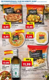 Gazetka promocyjna Lidl - GAZETKA - Gazetka - ważna od 15.09 do 15.09.2021 - strona 31 - produkty: Kurczak, Ser, Ricotta, Tortilla, Mascarpone, Pizza, Oliwa z oliwek, Szpinak