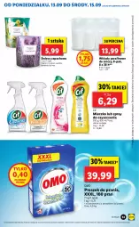 Gazetka promocyjna Lidl - GAZETKA - Gazetka - ważna od 15.09 do 15.09.2021 - strona 53 - produkty: Por, Cif, Hiacynt, Spray do czyszczenia, Tulipan, Proszek do prania, Mleczko, Znicz