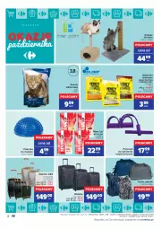 Gazetka promocyjna Carrefour - Gazetka Okazje października - Gazetka - ważna od 30.10 do 30.10.2021 - strona 8 - produkty: Top, Walizka, Plecak, Torba, Drapak, Odżywka