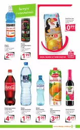 Gazetka promocyjna Odido - Gazetka - Gazetka - ważna od 11.08 do 11.08.2022 - strona 7 - produkty: Sok pomarańczowy, Nałęczowianka, Sok, Kosz, Coca-Cola, Fortuna, Napój gazowany, Syrop, Oshee, Woda, Napój